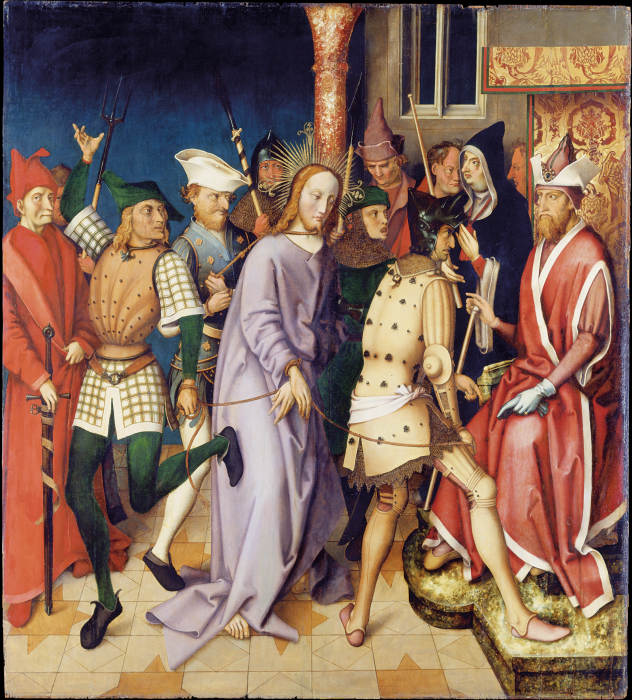 Christ before Pontius Pilate od Hans Holbein d. Ä.