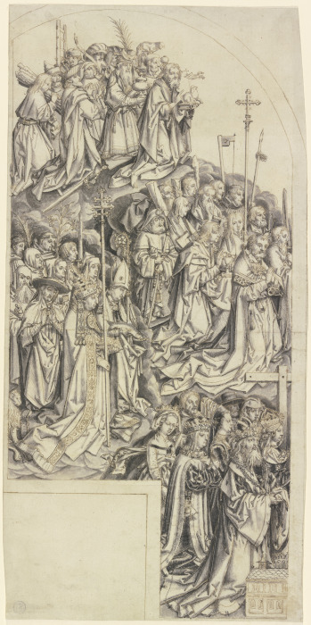 Linker Flügel eines Allerheiligenaltars od Hans Holbein d. Ä.
