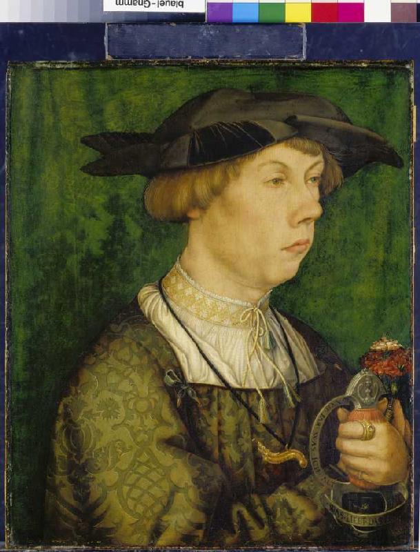 Portrait of a Mr Weiss from Ausgburg od Hans Holbein d.Ä.
