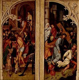 Kaisheimer altar outer panels, middle below: Ecce homo od Hans Holbein d.Ä.