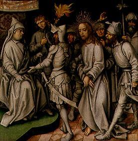 Undertow. Grey passion: Christ in front of Kaiphas. od Hans Holbein d.Ä.