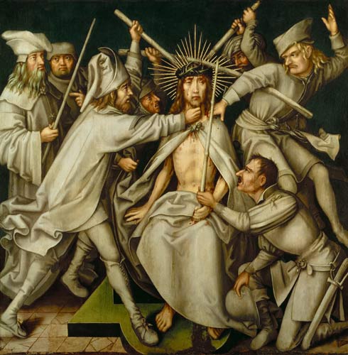 Undertow. Grey passion: Thorn culmination of Christi. od Hans Holbein d.Ä.