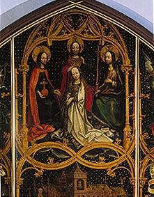 Coronation Mariae detail from the Basilikabild of Santa Maria Maggiore