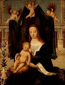 Mother of God with child (on the balcony)
