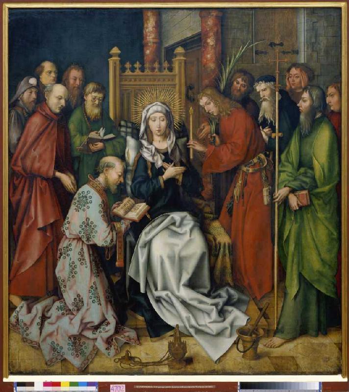 Death of Mariae od Hans Holbein d.Ä.