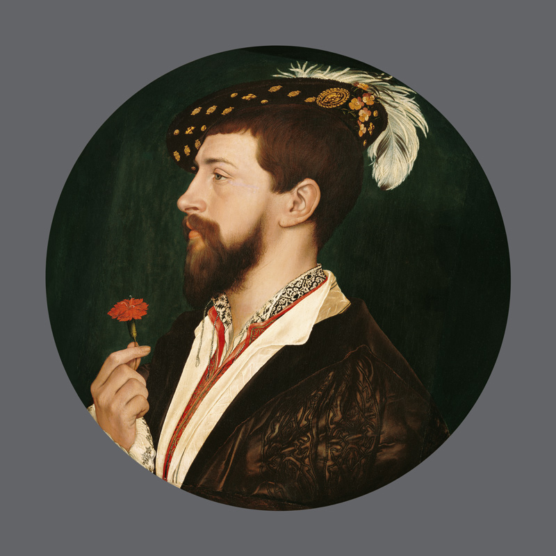 Portrait of Simon George of Cornwall od Hans Holbein d.J.