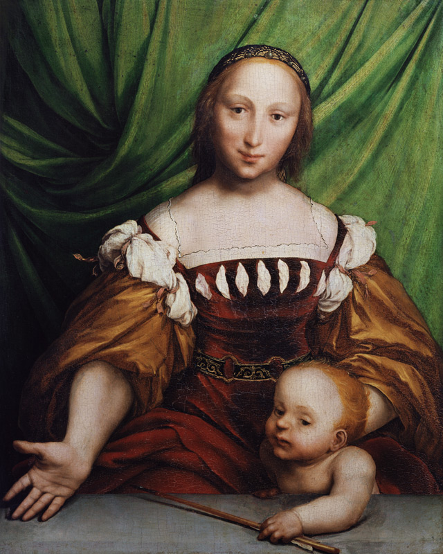 Venus and Amor od Hans Holbein d.J.