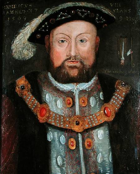 Henry VIII (1491-1547) od Hans Holbein d.J.