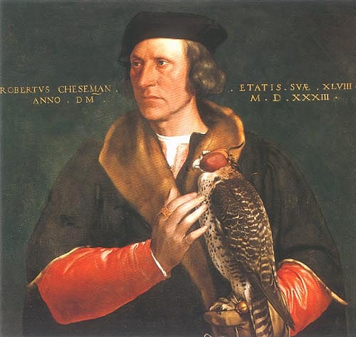 Portrait of the Robert Cheseman od Hans Holbein d.J.