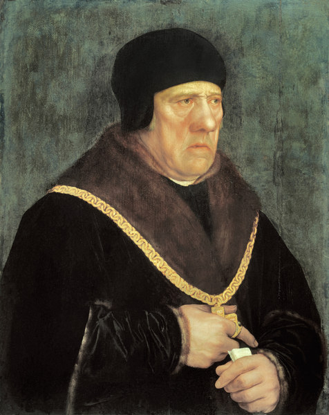 Sir Henry Wyatt / Painting by Holbein od Hans Holbein d.J.
