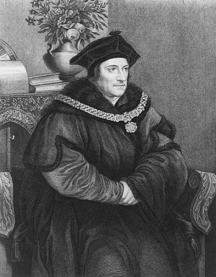 Sir Thomas More (1477-1535) od Hans Holbein d.J. 