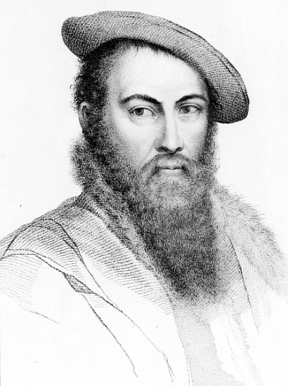 Sir Thomas Wyatt od Hans Holbein d.J. 