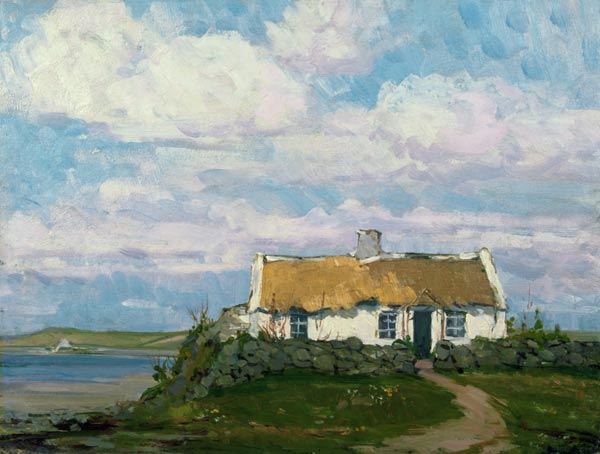 Irish country house at the coast od Hans Iten