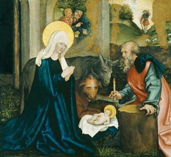 The Birth of Christ od Hans Leonard Schaufelein