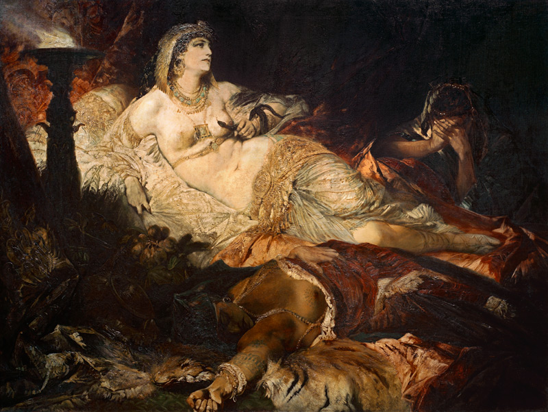 The Death of Cleopatra od Hans Makart