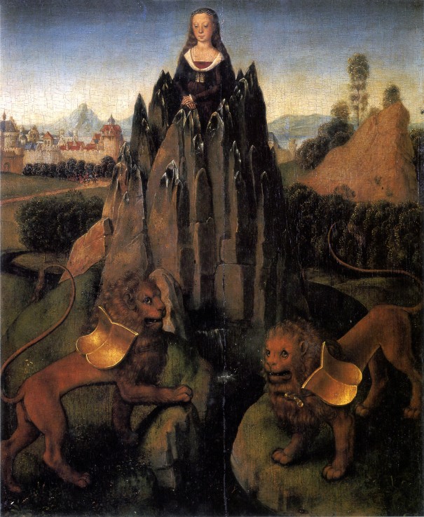 Allegory of Chastity od Hans Memling