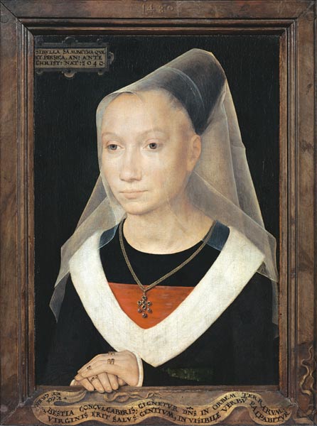 Portrait of a Young Woman od Hans Memling