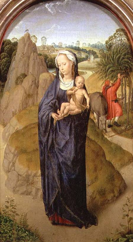 The Rest on the Flight into Egypt od Hans Memling