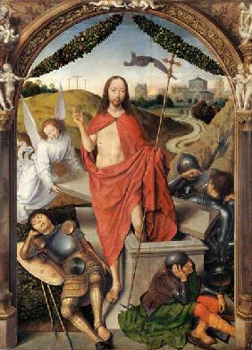 The Resurrection, central panel from the Triptych of the Resurrection
