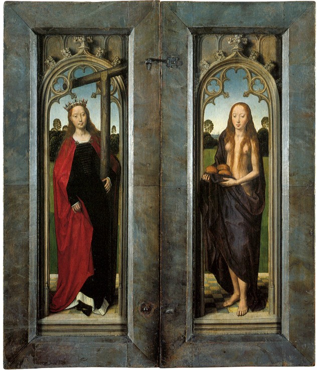 Triptych of Adriaan Reins od Hans Memling