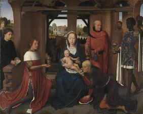 Central panel of the Triptych of Jan Floreins
