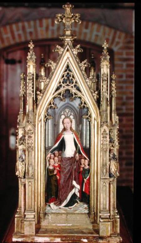 St. Ursula and the Holy Virgins, from the Reliquary of St. Ursula od Hans Memling