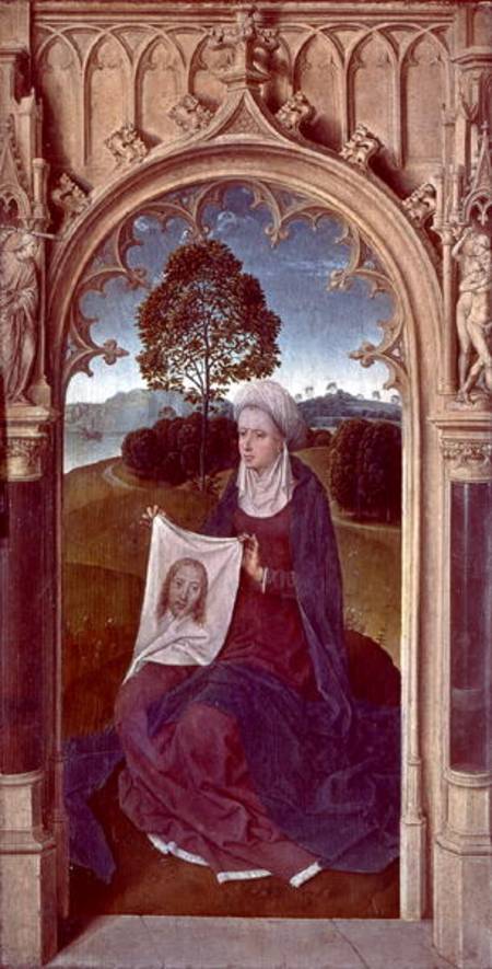 St. Veronica, from the reverse of the Triptych of Jan Floreins od Hans Memling