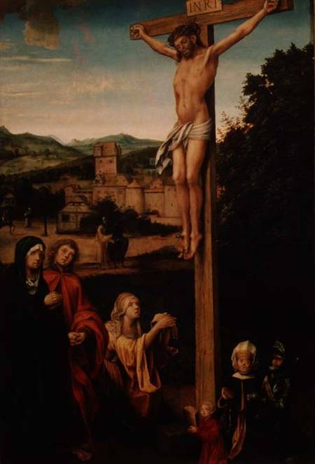 The Crucifixion (panel) od Hans Suess Kulmbach