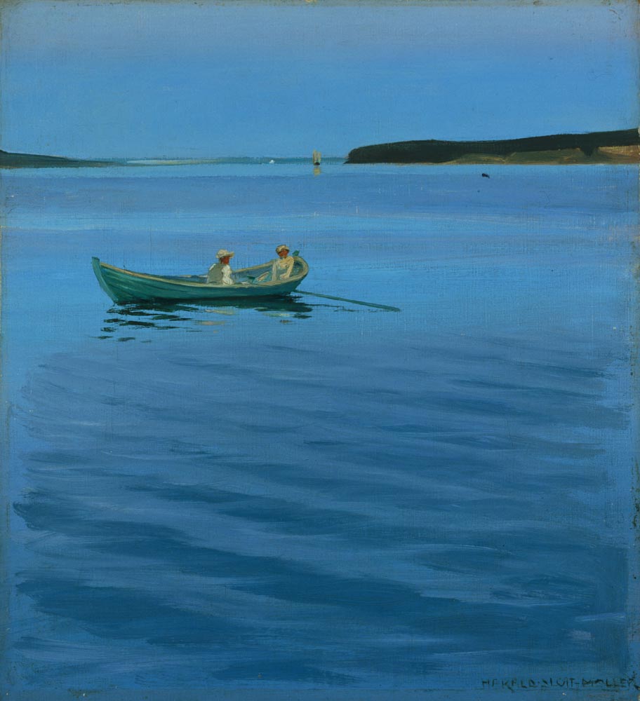 Boat trip on the idyllic lake od Harald Slott-Möller