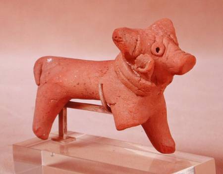 Figure of an animal, from Mohenjo-Daro, Idus Valley, Pakistan od Harappan