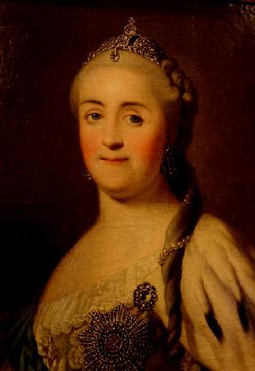 Portrait of Empress Catherine II (1729-1796)