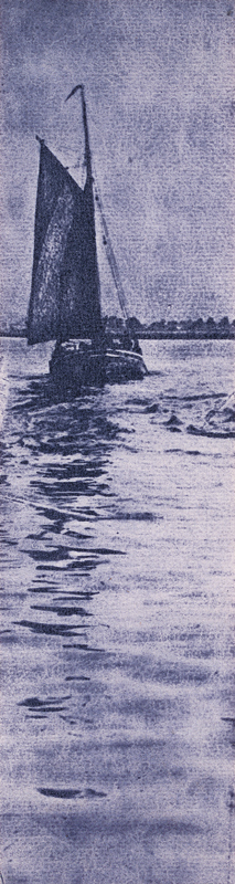Sailing Boat od Heinrich Kühn