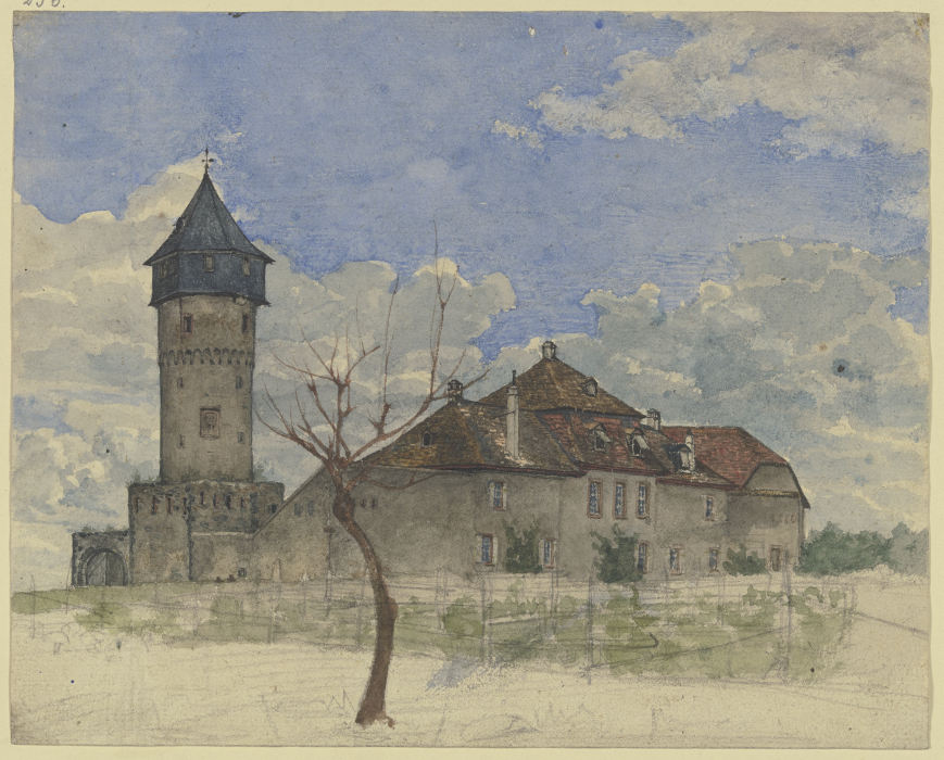 The watchtower in Sachsenhausen od Heinrich Rumbler