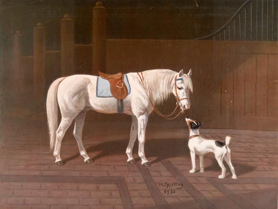 Pferd. od Heinrich Sperling