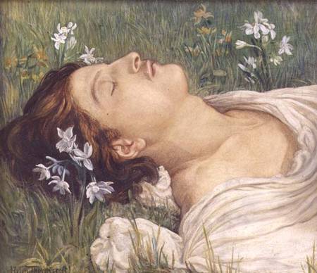 Narcissus od Helen Thornycroft