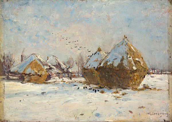 Winterlandschaft od Helmuth Liesegang