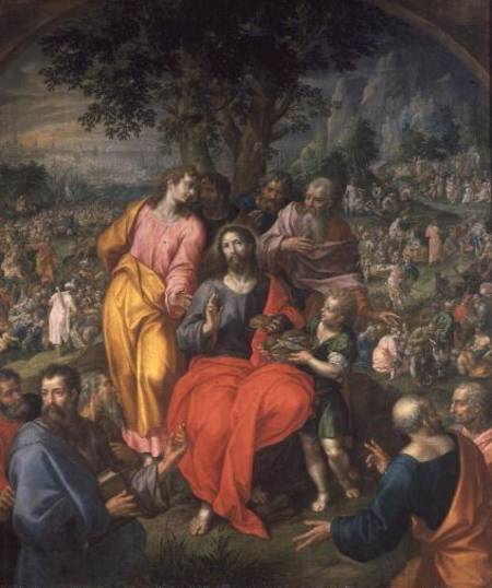 The Feeding of the Five Thousand od Hendrik de Clerck