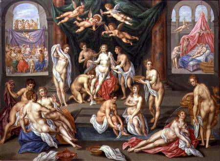 The Story of Cupid and Psyche od Hendrik de Clerck