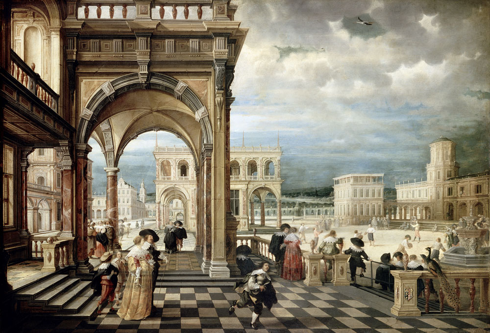 Italian Palace od Hendrik van Steenwyk