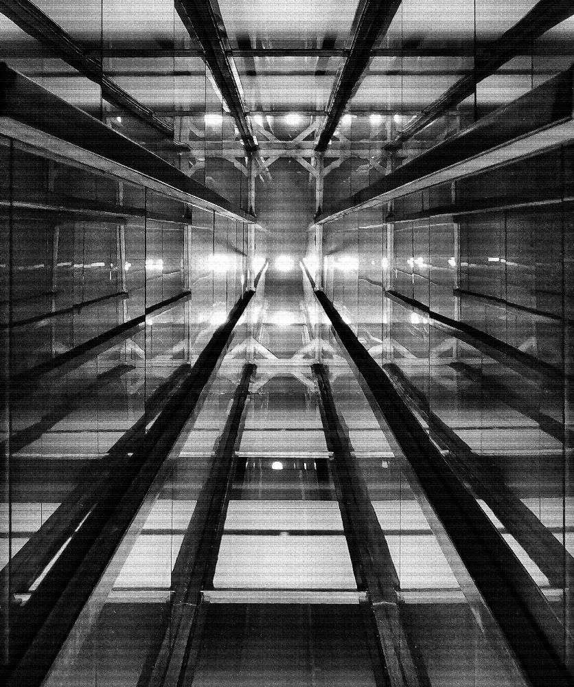 elevator shaft Casa Confetti od Henk Van Maastricht
