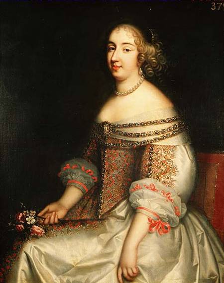 Anne Marie Louise of Orleans od Henri Beaubrun