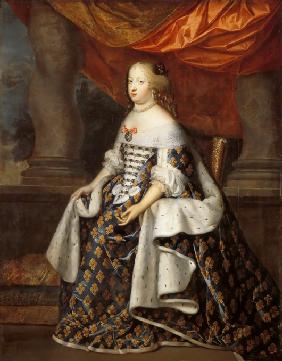 Portrait of Maria Theresa of Spain (1638-1683) as Queen of France