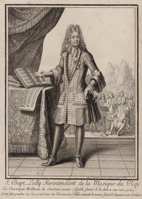 Jean-Baptiste Lully od Henri Bonnart