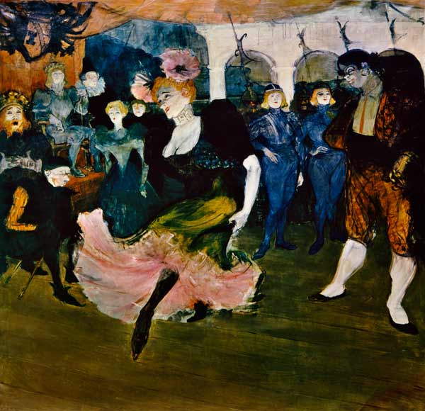 Marcelle Lender dances the bolero od Henri de Toulouse-Lautrec