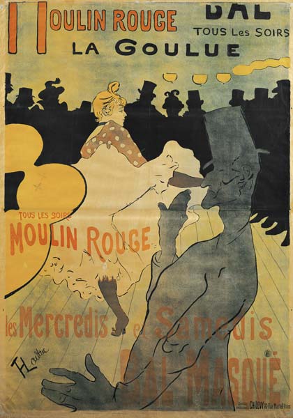 Moulin-Rouge, La Goulue od Henri de Toulouse-Lautrec