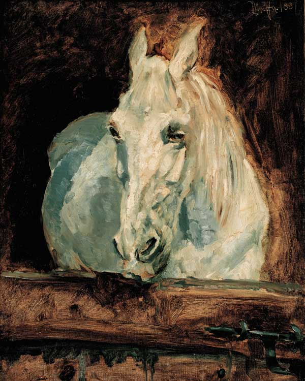 White Horse od Henri de Toulouse-Lautrec