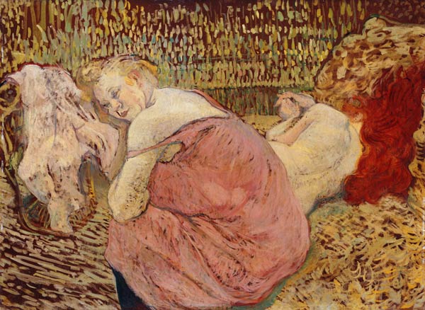 Two friends od Henri de Toulouse-Lautrec