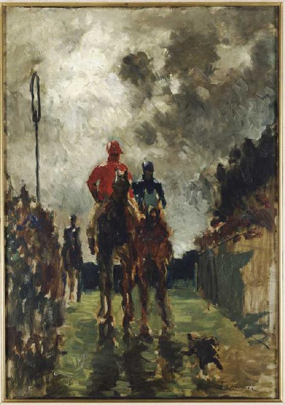 Die Jockeys od Henri de Toulouse-Lautrec