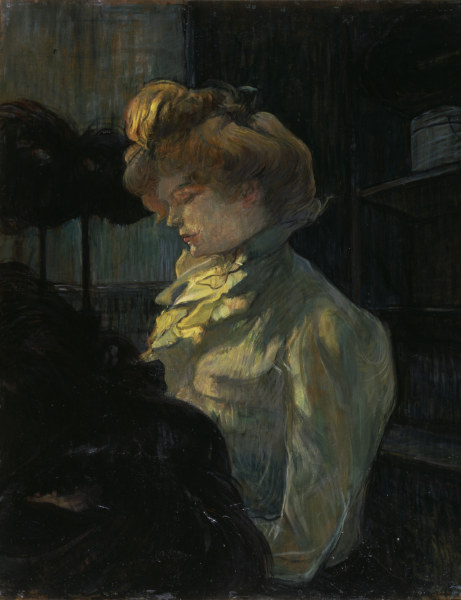 La Modiste od Henri de Toulouse-Lautrec