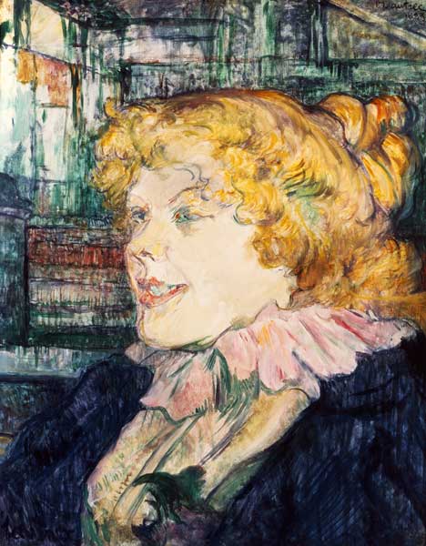 The English Girl from The Star at Le Havre od Henri de Toulouse-Lautrec